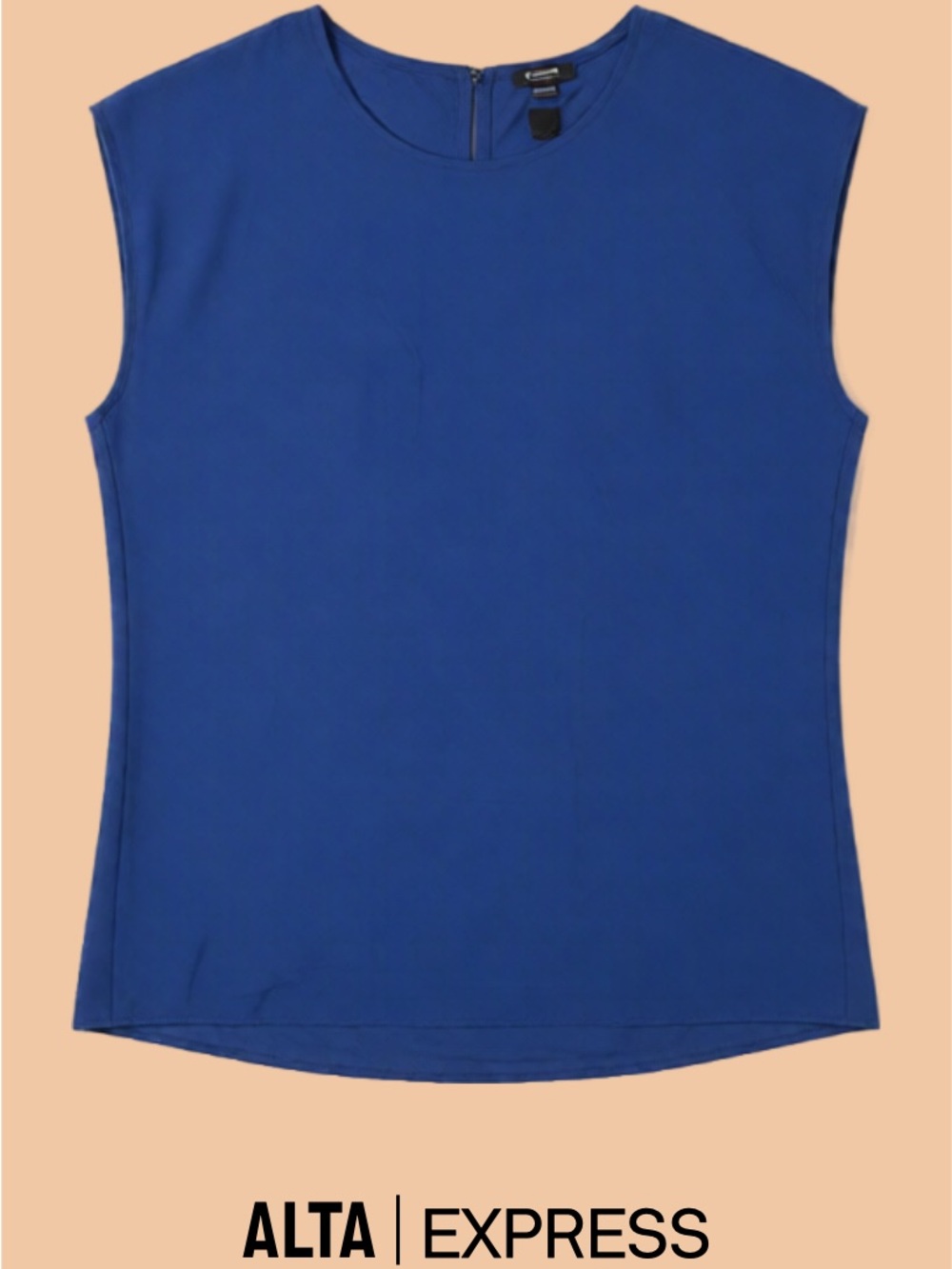 Express Women's Cobalt Blue Sleeveless Shell Top